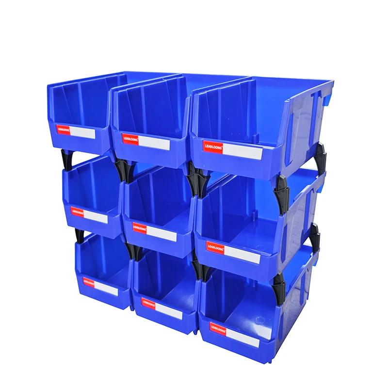 Bacs de rangement empilables en plastique, boîtes de rangement à vis, organisateur de rangement de p