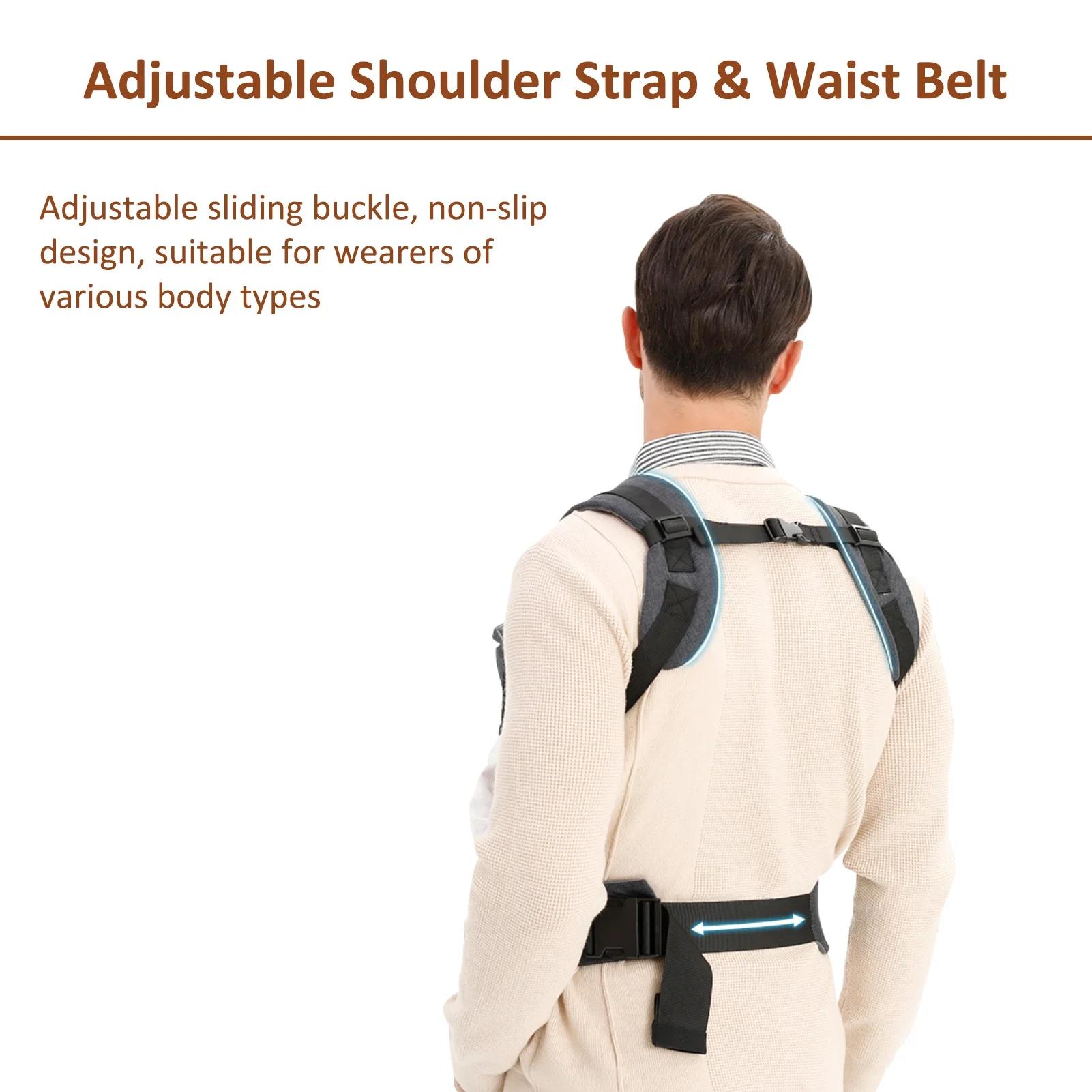 Porte-bébé pliable pour nouveau-nés et tout-petits de 7 à 45 lb, toutes saisons, avant et arrière, a