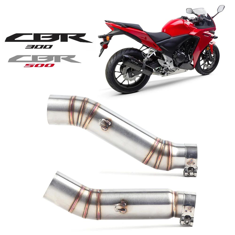 Connecteur de tuyau central de Contact d'échappement de moto CBR 500 300, pour silencieux HONDA CBR5