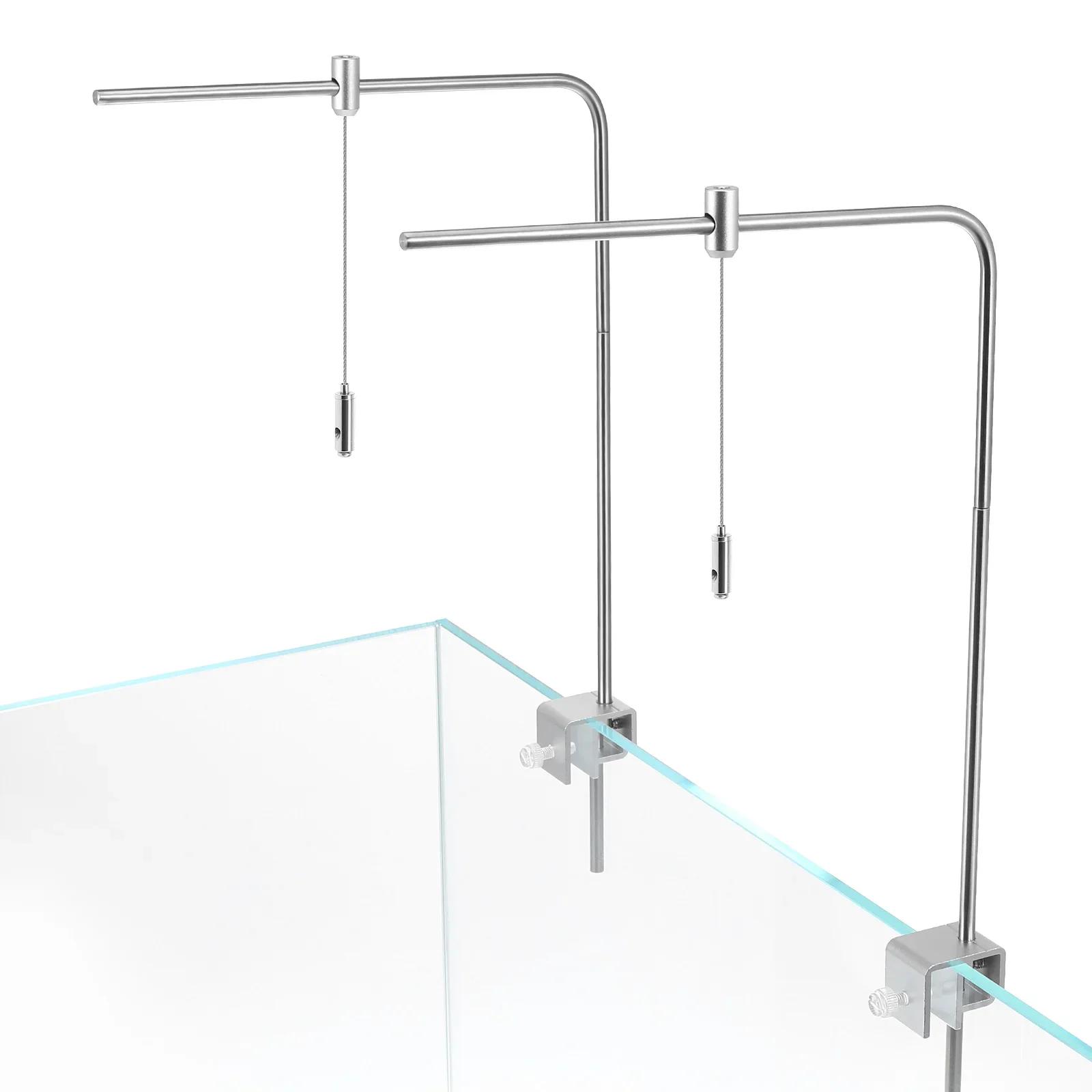 Support de lumière pour aquarium, support d'éclairage pour plantes aquatiques, support suspendu pour