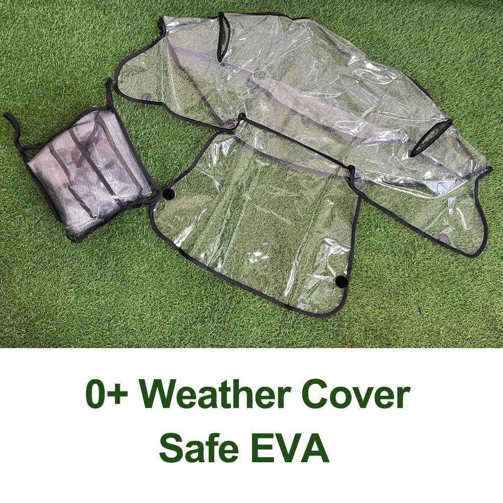 Housse de pluie EVA étanche pour poussette Yoyo - Accessoire bébé compatible Yoyo2 Yoya nest