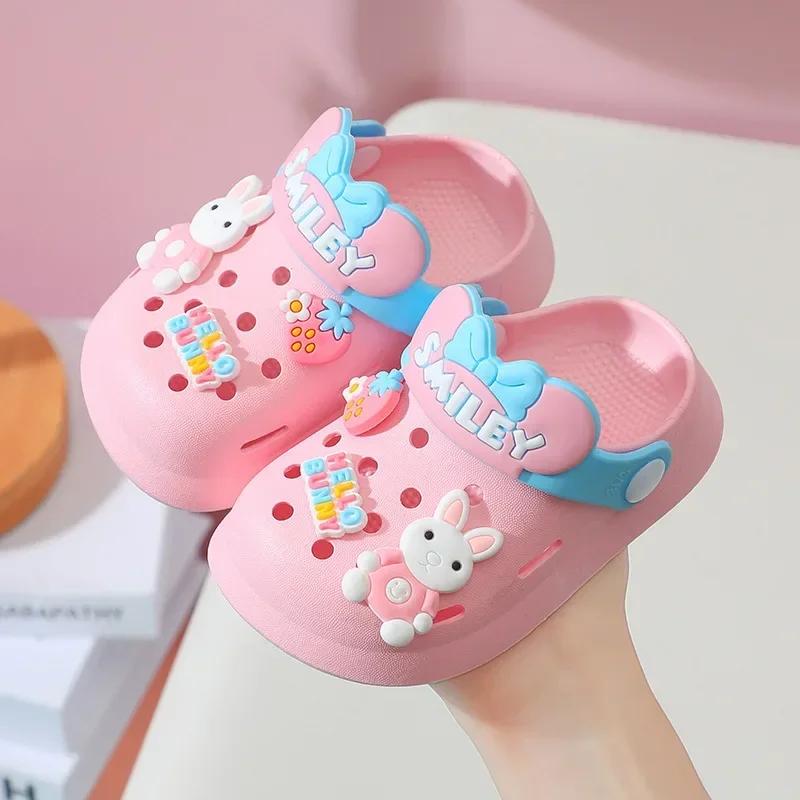 Sandales mules bébé semelle souple antidérapante - Chaussures intérieur extérieur garçons filles