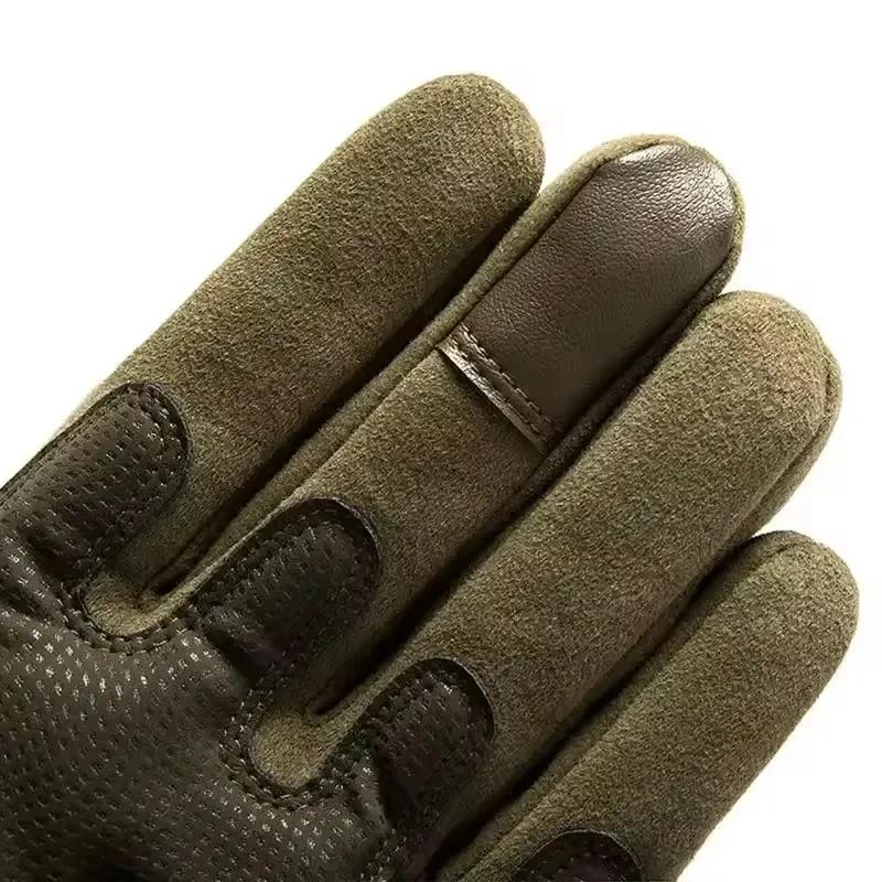 Gants de Moto à écran tactile, respirants, doigt complet, pour Motocross, printemps et été