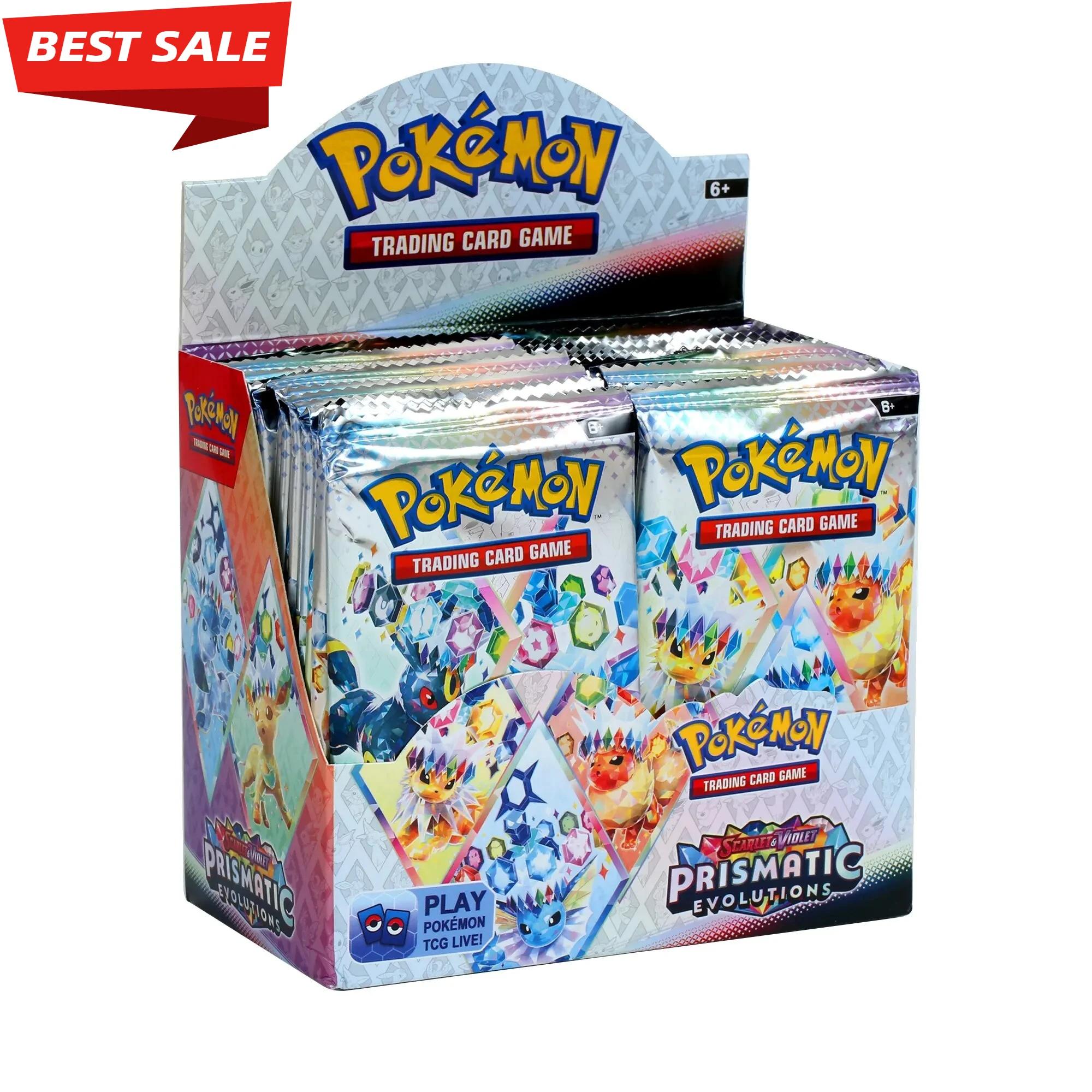 360 cartes Pokémon Prismatic Evolutions Scarlet Violet 151 Destined Rivals Black Bolt Booster anglai