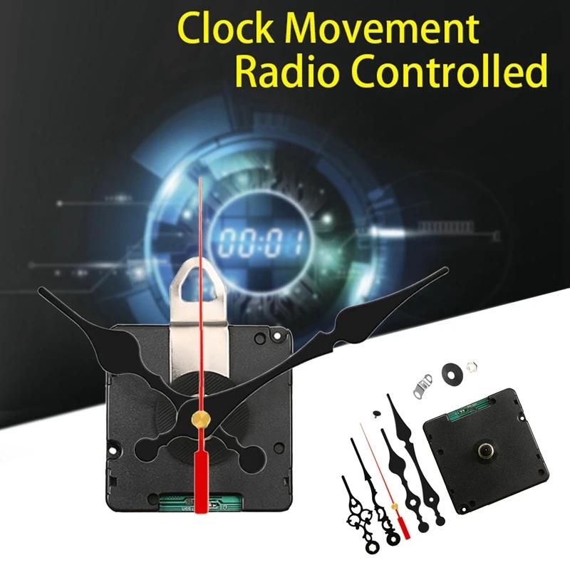 Kit de Mécanisme de Mouvement d'Horloge Silays euse Radio 2 Pièces, Mode de Signal DCF Allemand avec