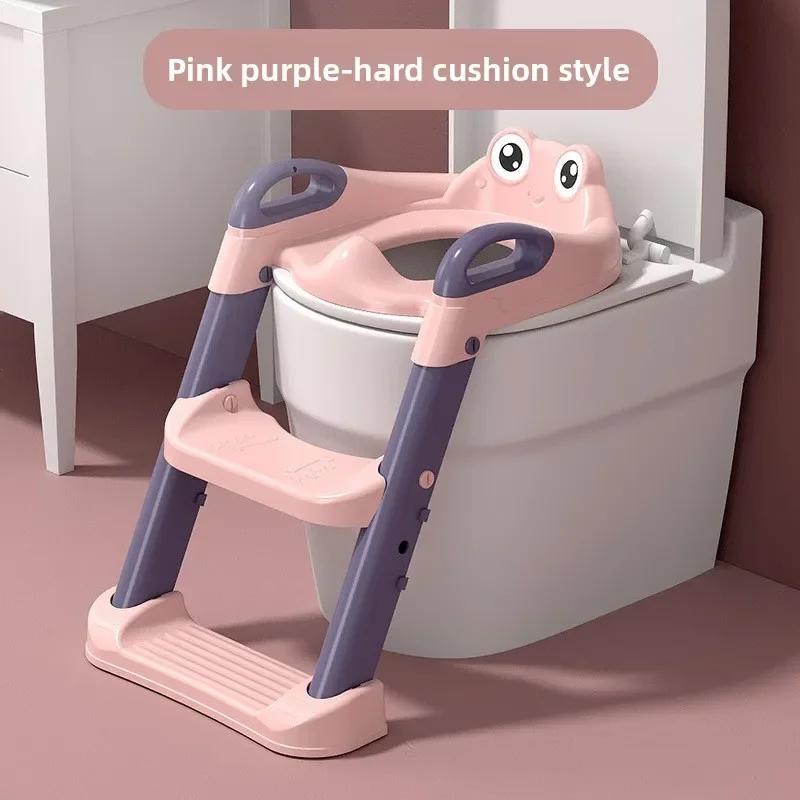 Échelle de toilette auxiliaire pour tout-petits, sécurité pour enfants, siège de toilette confortabl