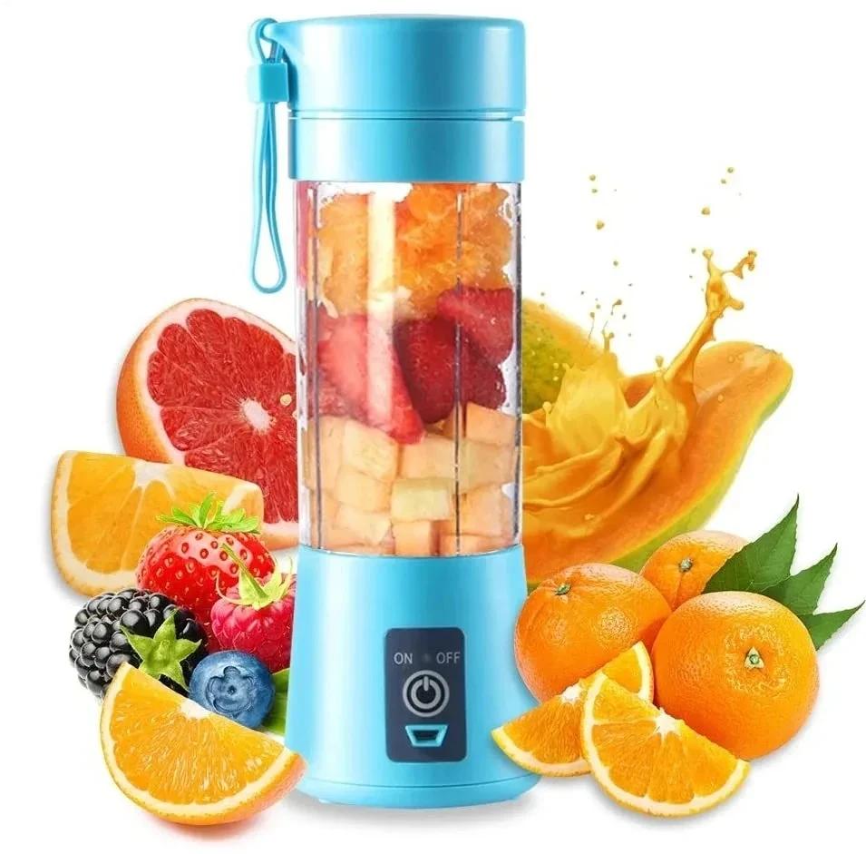 Mélangeurs électriques portables Ju479, mini bouteilles, milkshake, fruits, centre commercial, machi