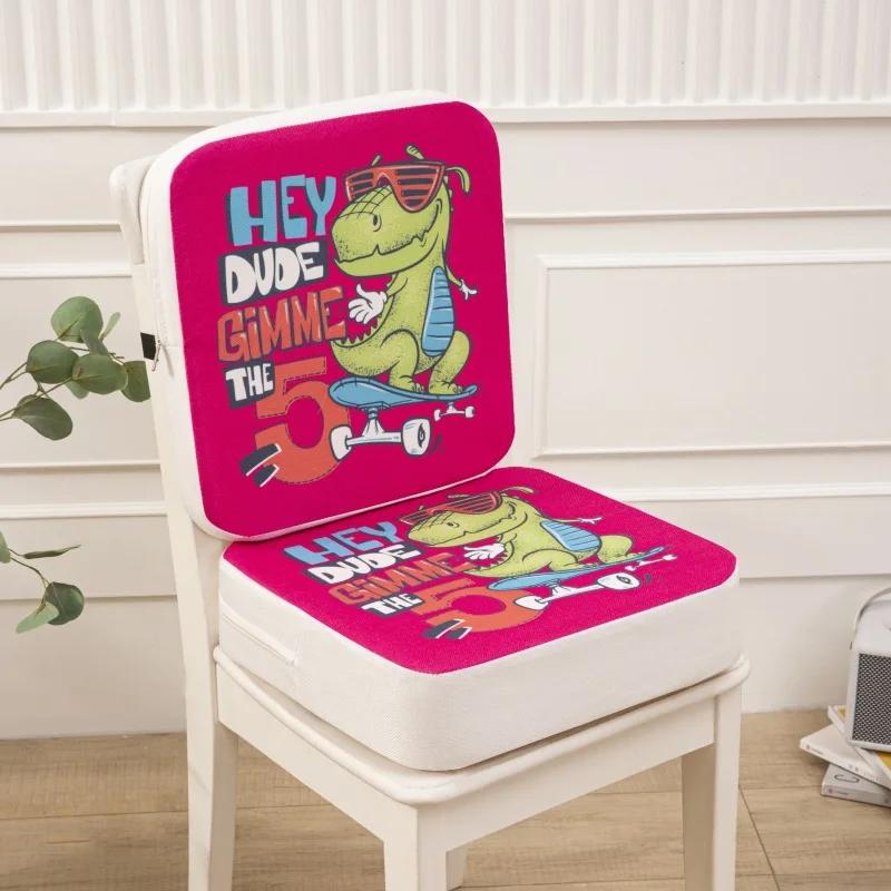 Coussin rehausseur siège enfant amovible - Chaise haute convertible pour tout-petits sécurisée