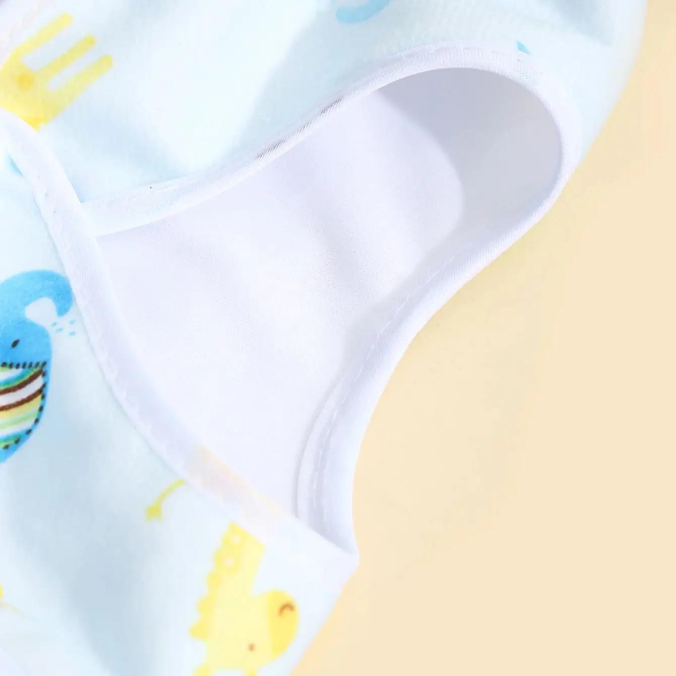 Bavoirs imperméables en coton pour bébé, 4/6/8/10 pièces, vêtements d'alimentation pour enfants, Pro
