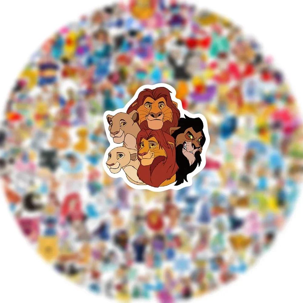 Autocollants Disney de la série Anime mixte, 50/100/200/300 pièces, autocollants mignons de dessin a