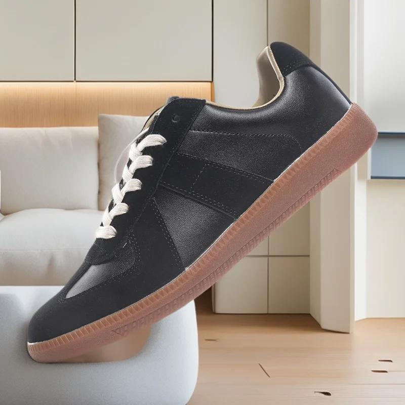 Baskets décontractées respirantes pour hommes, chaussures de course tendance, mocassins de sport pou