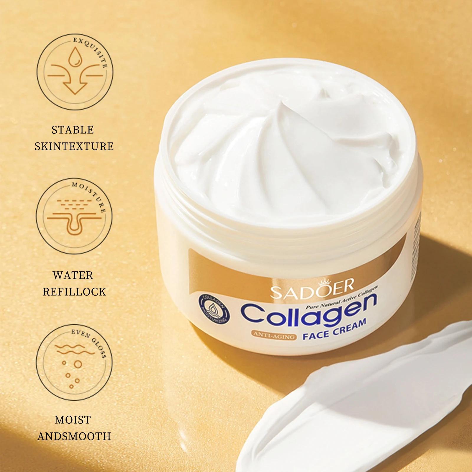 Ensemble de soins de la peau au collagène, ensembles de soins du visage 6 pièces pour femmes, peau r