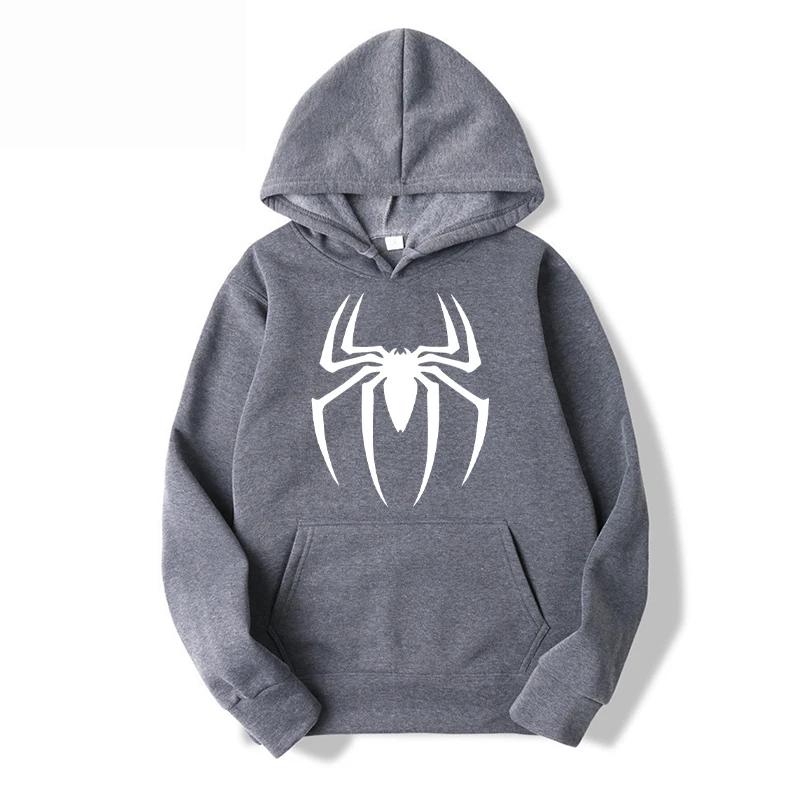 2023 automne/hiver hommes nouveau araignée sport sweat à capuche imprimé pull à capuche hommes décon