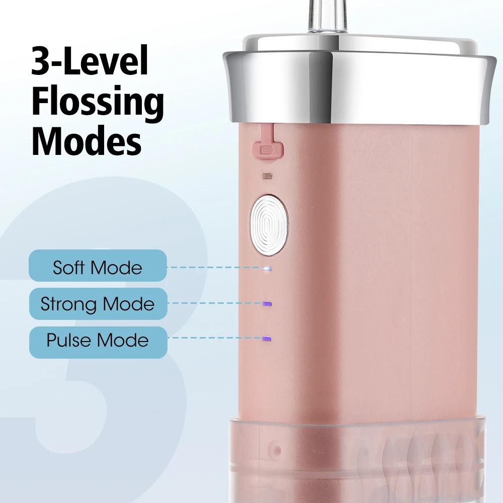 Irrigateur buccal électrique Portable, fil dentaire sans fil, choix de dents pour la maison, le voya