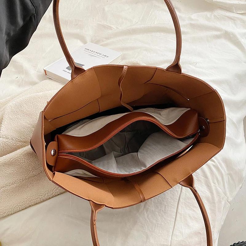 Sac à bandoulière Premium pour femmes, sacs à main en cuir véritable, fourre-tout de styliste, marqu