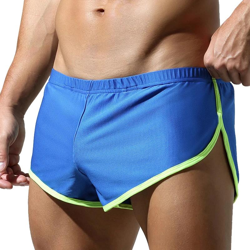TAUWELL Maillot de bain décontracté taille basse pour homme avec fentes, sous-vêtement confortable e