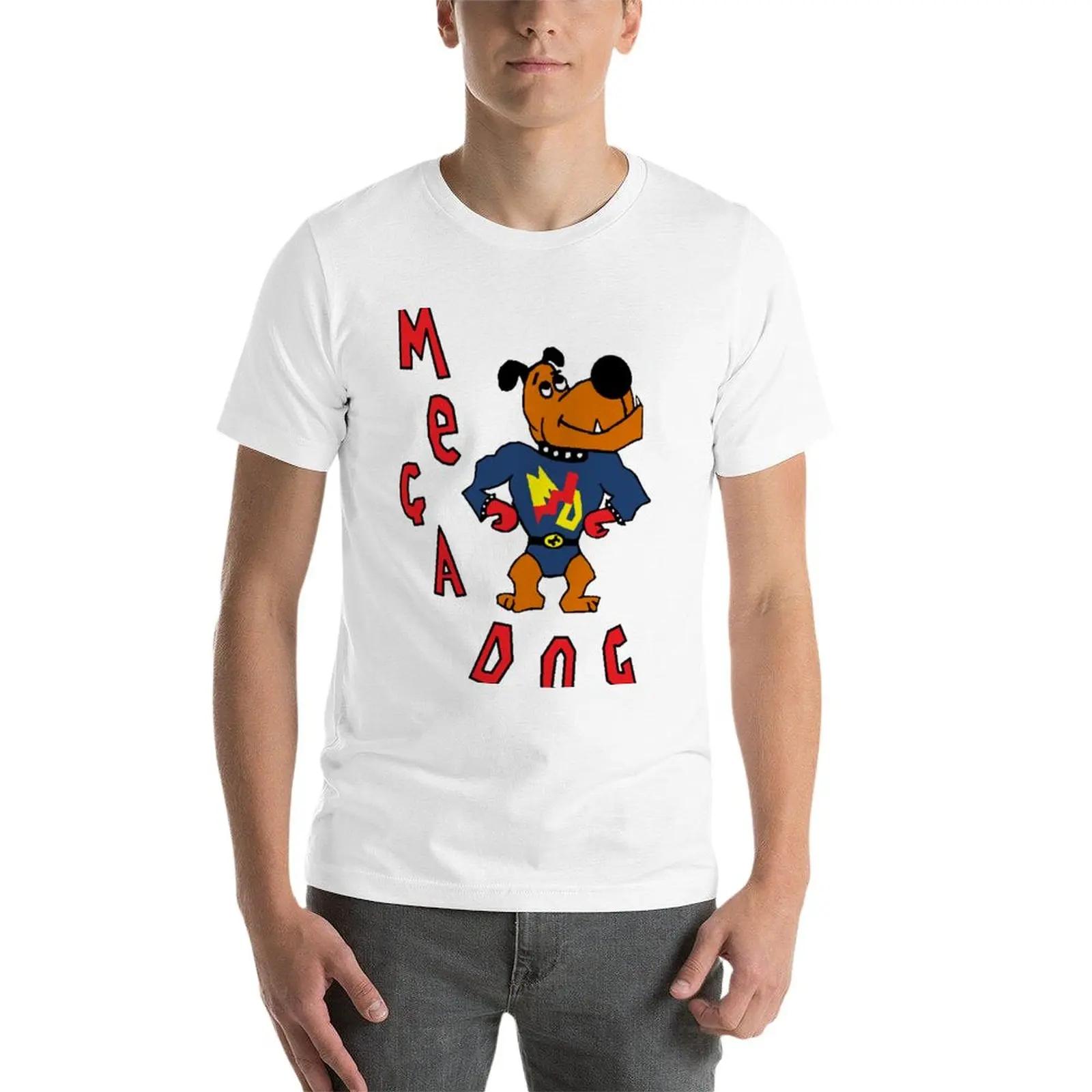 T-shirt graphique vintage pour hommes, New Skins UK, Sid Jenkins Mega Dog Design