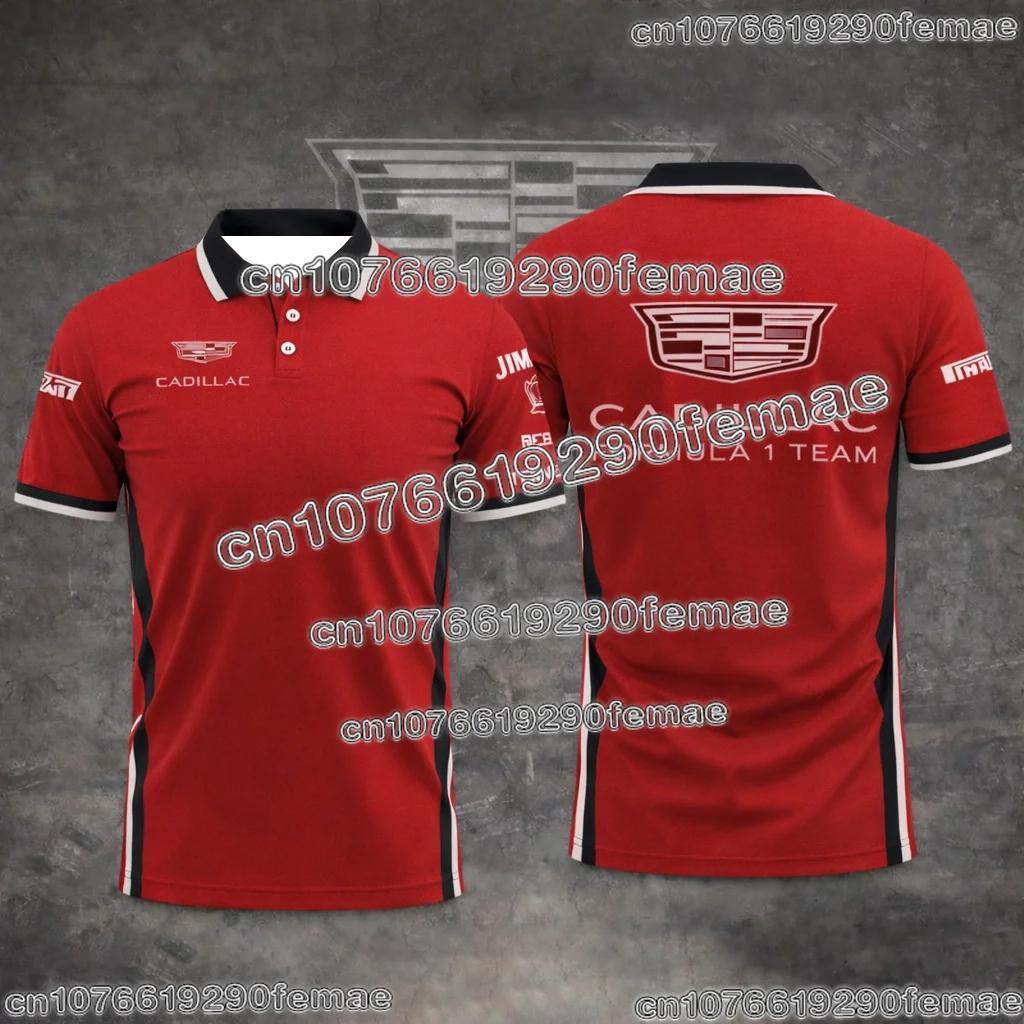 Polo Cadillac Racing Team 2026, élégant et confortable pour l'été, idéal pour les fans des événement