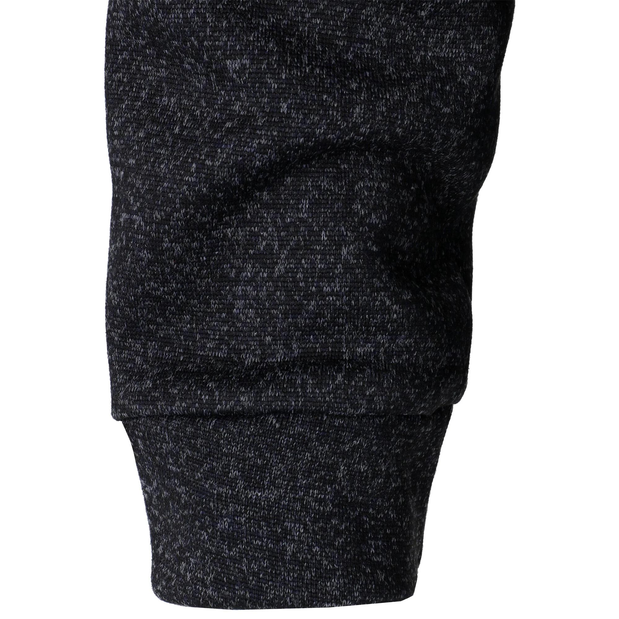 Pull tricoté décontracté à manches longues et col montant pour homme, automne et hiver