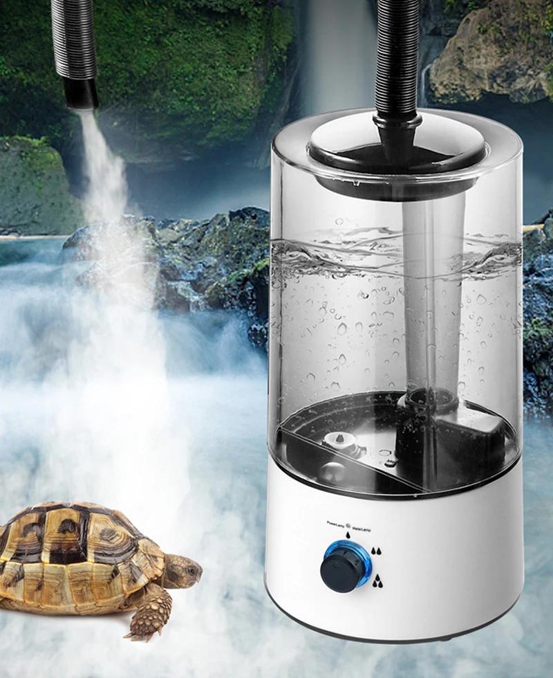 Humidificateur d'air ultrasonique de 4000ML, pour Reptile, animal de compagnie, lézard, tortue, gren
