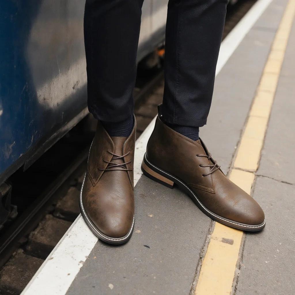 Chaussures en cuir pour hommes Marque 2026 Chaussures confortables et élégantes de luxe