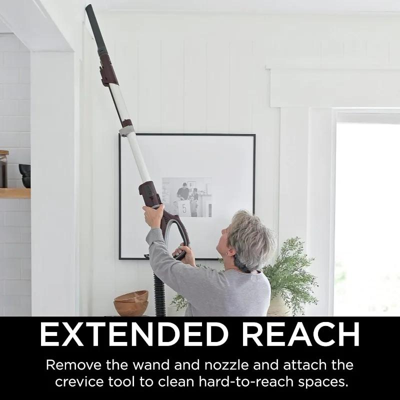 Aspirateur vertical TruePet élévateur alimenté par rotateur avec filtre HEPA, grande capacité de la