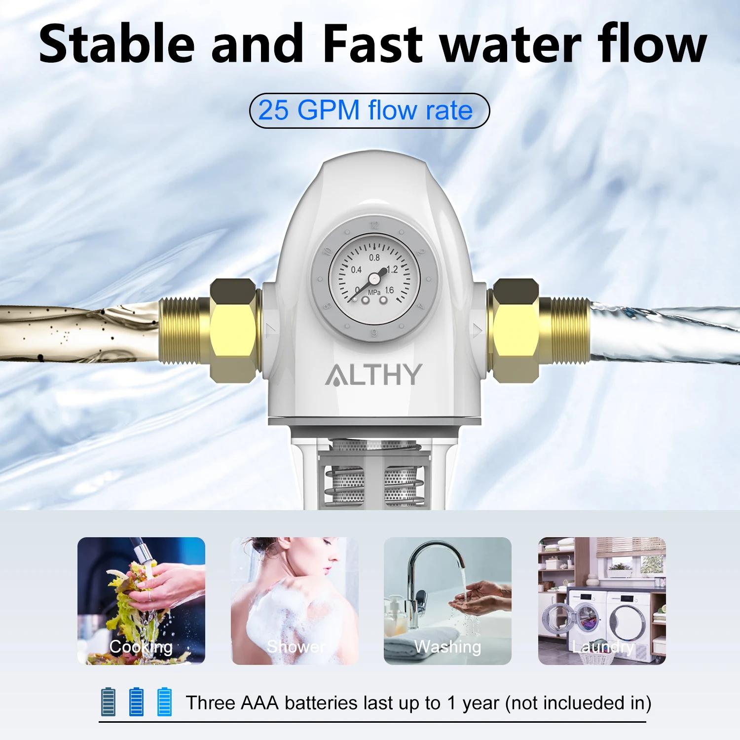 ALTHY PRE-AUTO2 – préfiltre de lavage à contre-courant à rinçage automatique, filtre à eau pour sédi