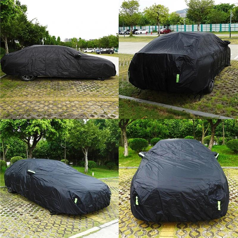Housses de voiture universelles SUV/berline, imperméables, pour l'extérieur, Protection contre le so