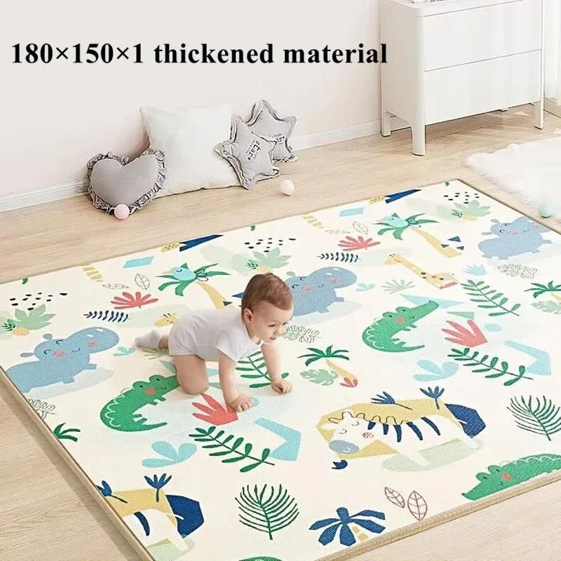 Tapis de jeu épais pour bébé rampant, grande taille, pliable, de sécurité pour enfants, jouets, cade