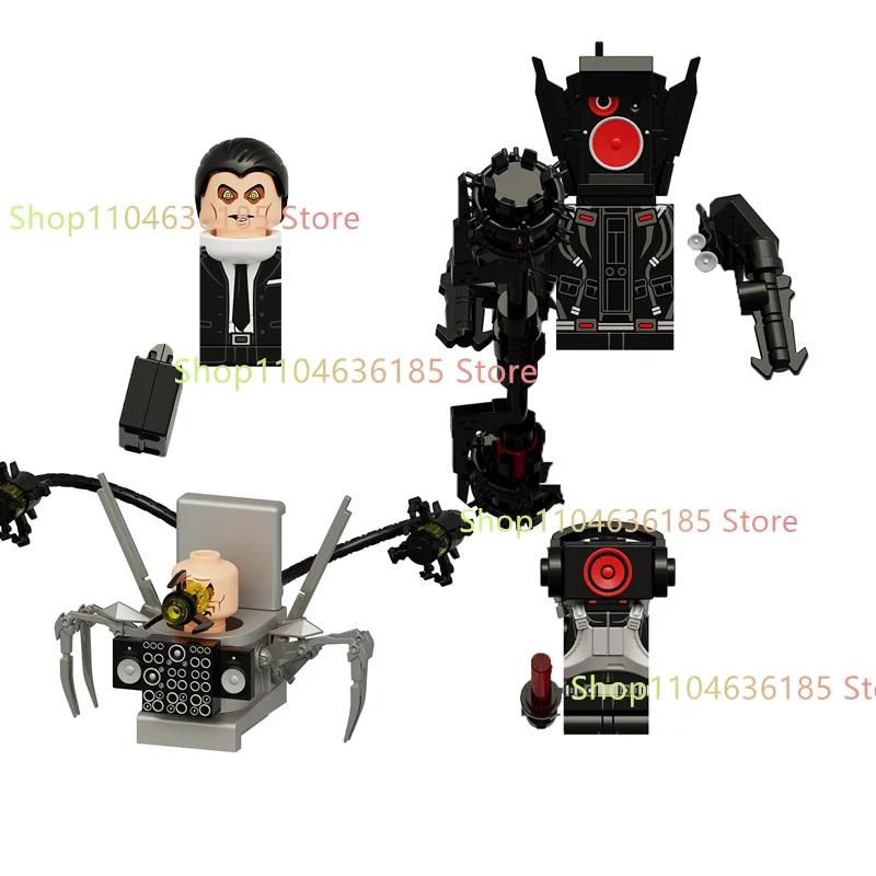 Nouvelles figurines KDL SWAT Skibidi Toilet Man, jouets en blocs d'anime, TvMan Titan Cameraman Spea