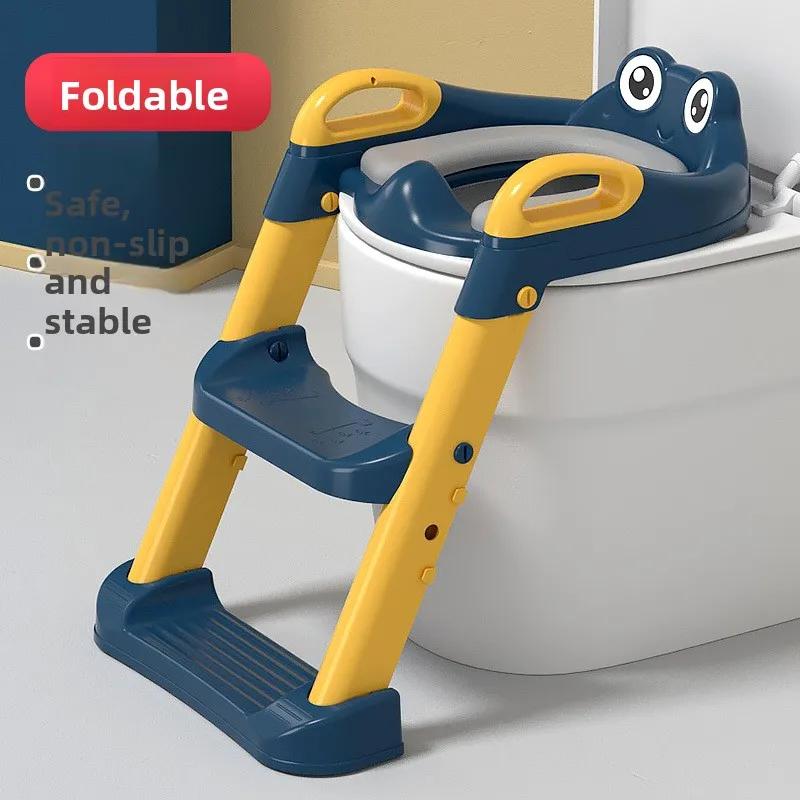 Échelle de toilette auxiliaire pour tout-petits, sécurité pour enfants, siège de toilette confortabl