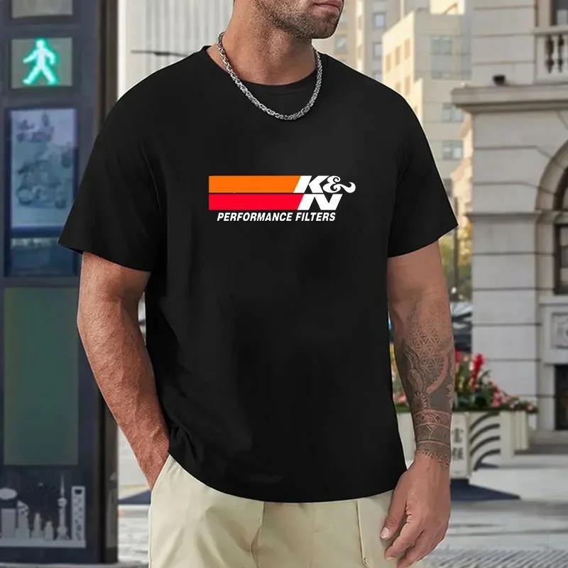 Nouveau T-ShirtK & N haute Performance filtres à Air et à huile prises d'air hommes coton Cool Haraj
