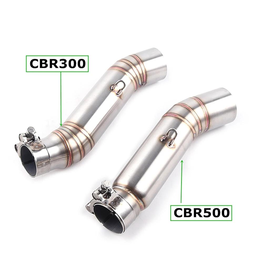 Connecteur de tuyau central de Contact d'échappement de moto CBR 500 300, pour silencieux HONDA CBR5