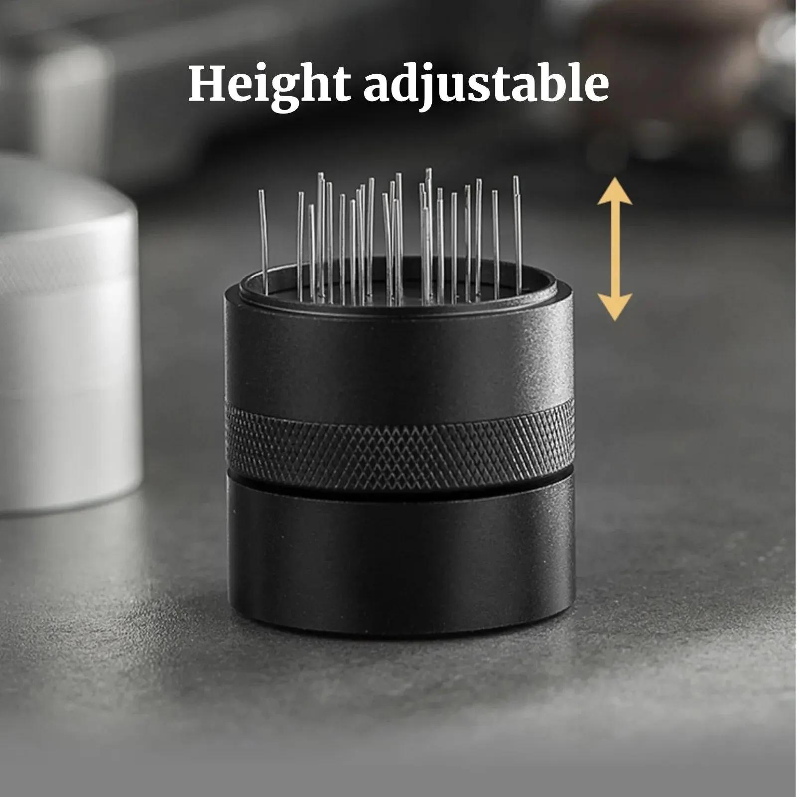 Agitateur WDT pour expresso, outil de distribution d'espresso pour porte-filtre 51mm, 54mm, 53mm, 58