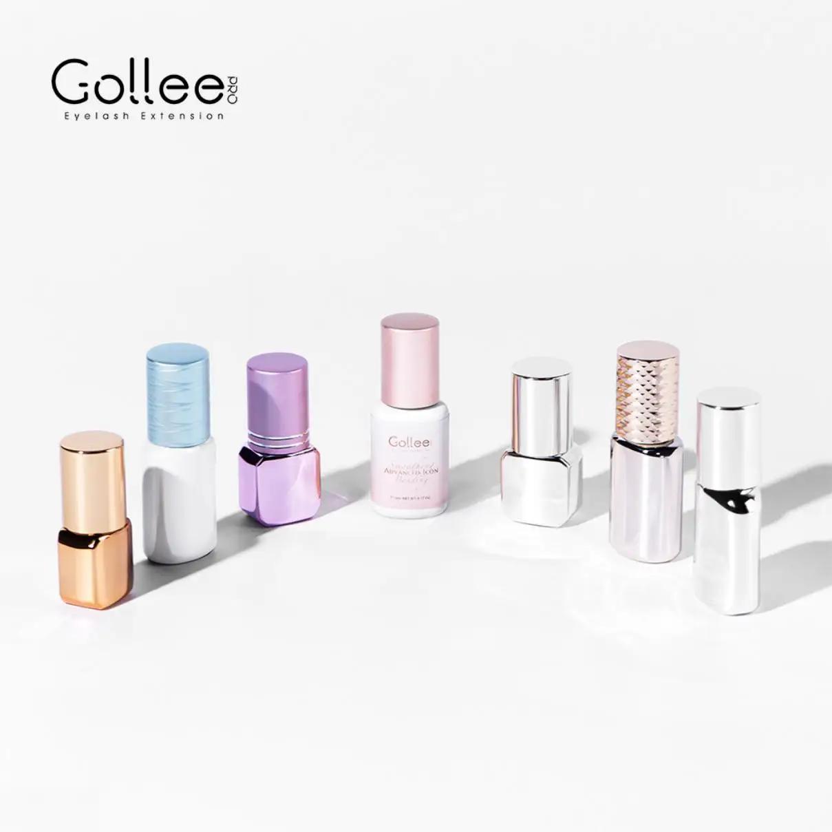 Emballage de marque privée, colle adhésive transparente sensible pour cils, doublure de colle pour c