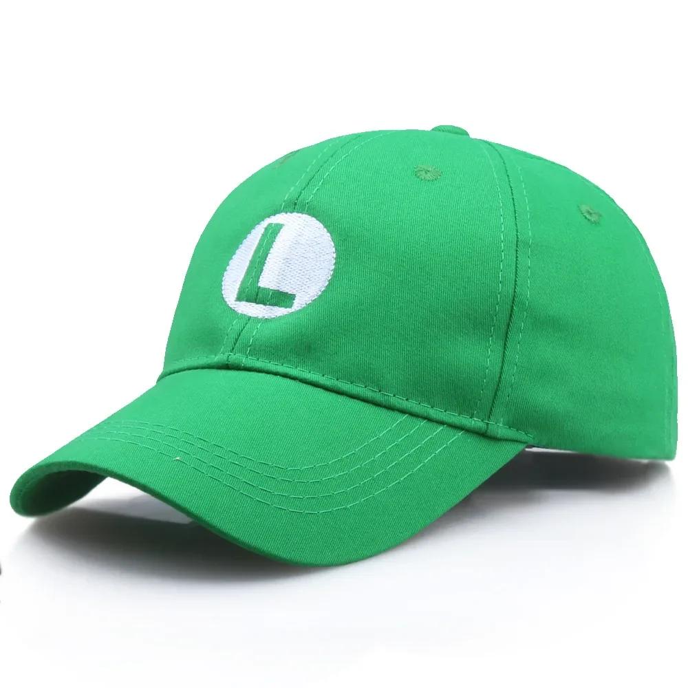Casquette de baseball brodée avec lettres de dessin animé, pare-soleil réglable, idéale pour les jeu