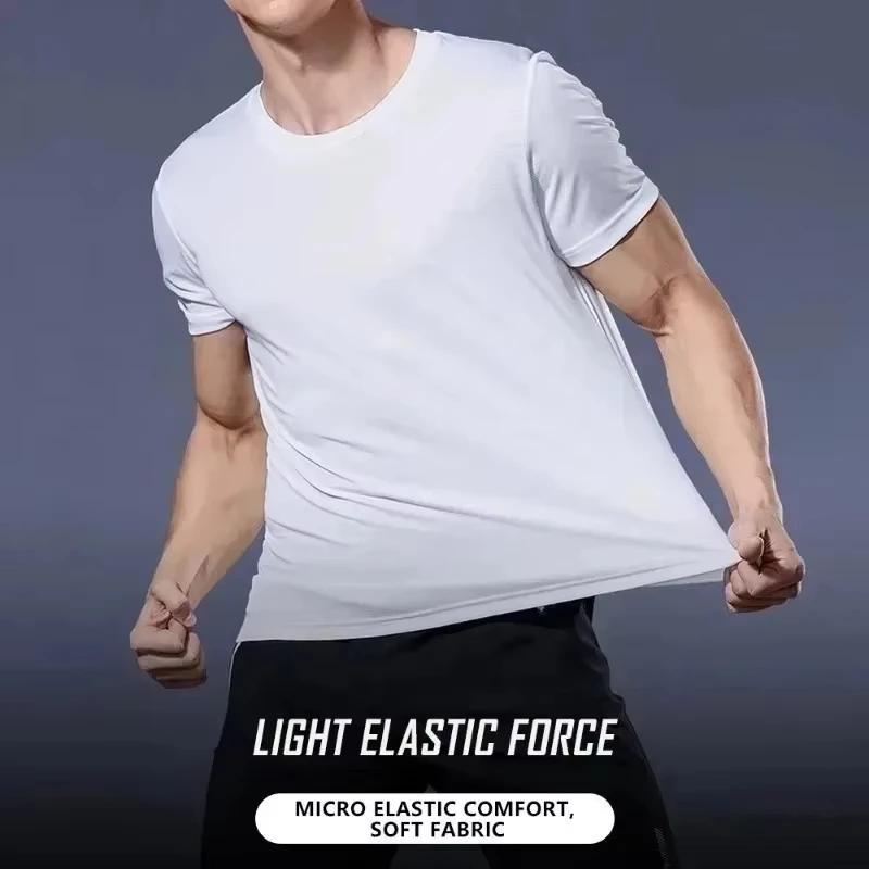 T-shirt Rétro Col Rond Unisexe pour Hommes, Séchage Rapide et Respirant, Tenue de Football, Édition