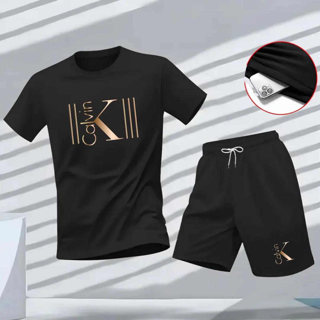 "2025 T-shirt imprimé à motif de sport respirant pour hommes T-shirt à manches courtes à la mode déc