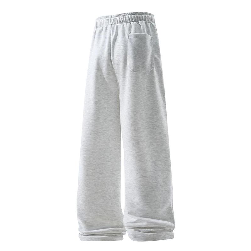 Pantalon à jambes larges pour hommes, mode décontractée, respirant, survêtement polyvalent, élastiqu