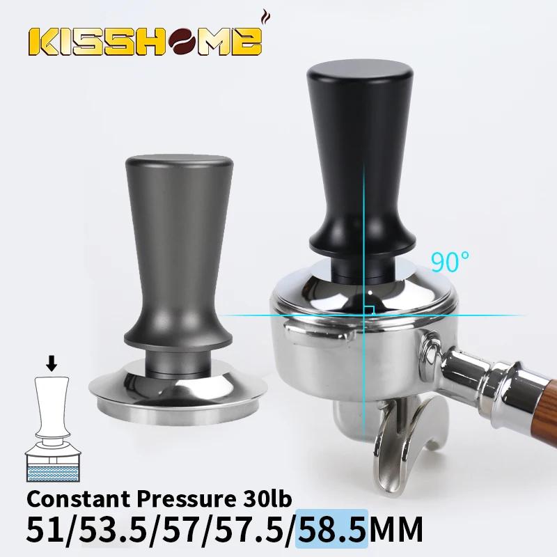 Doseur de café 57mm 57.5mm, outils de distributeur d'élasticité à pression constante pour accessoire