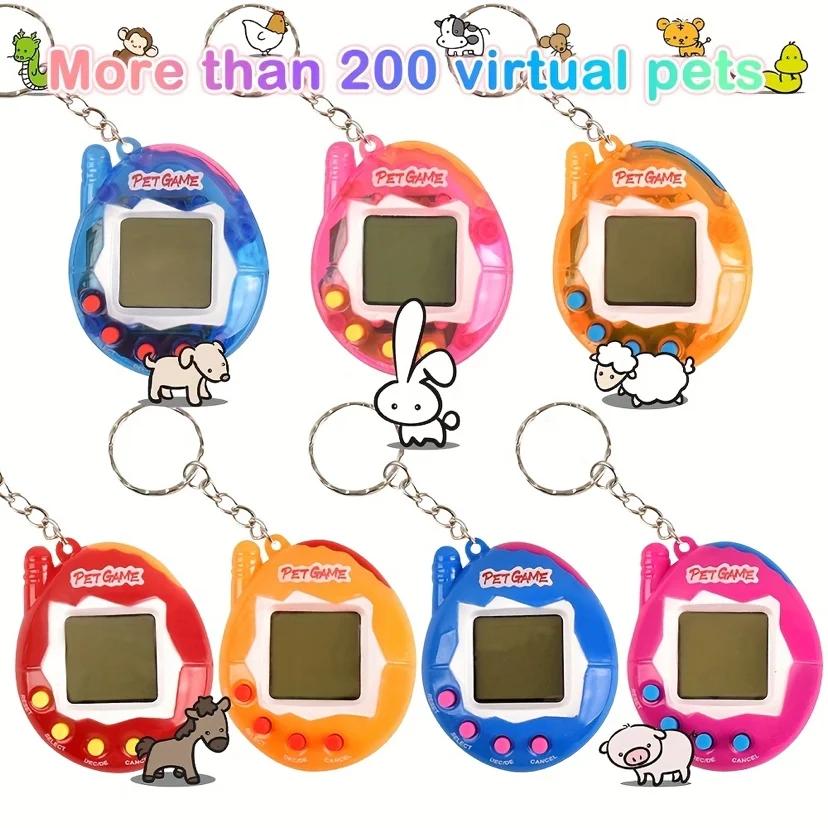 1PC Transparent électronique animaux nostalgiques 168 animaux en un virtuel cyber numérique nostalgi