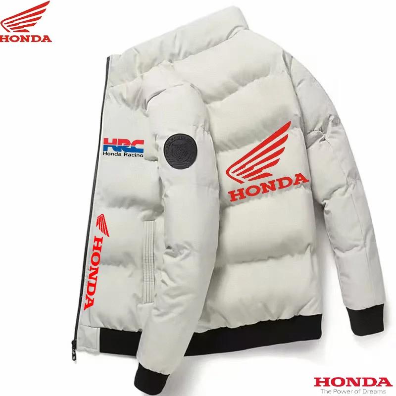 Honda veste en coton chaud décontracté hiver moto veste de sport hommes qualité extérieur veste épai