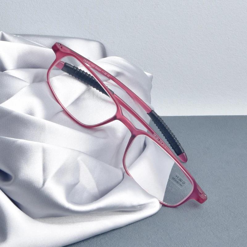 GUANHAO-Lunettes de Lecture Unisexes, Transparentes, Optiques, Hypermétropie, Presbytes, Universelle