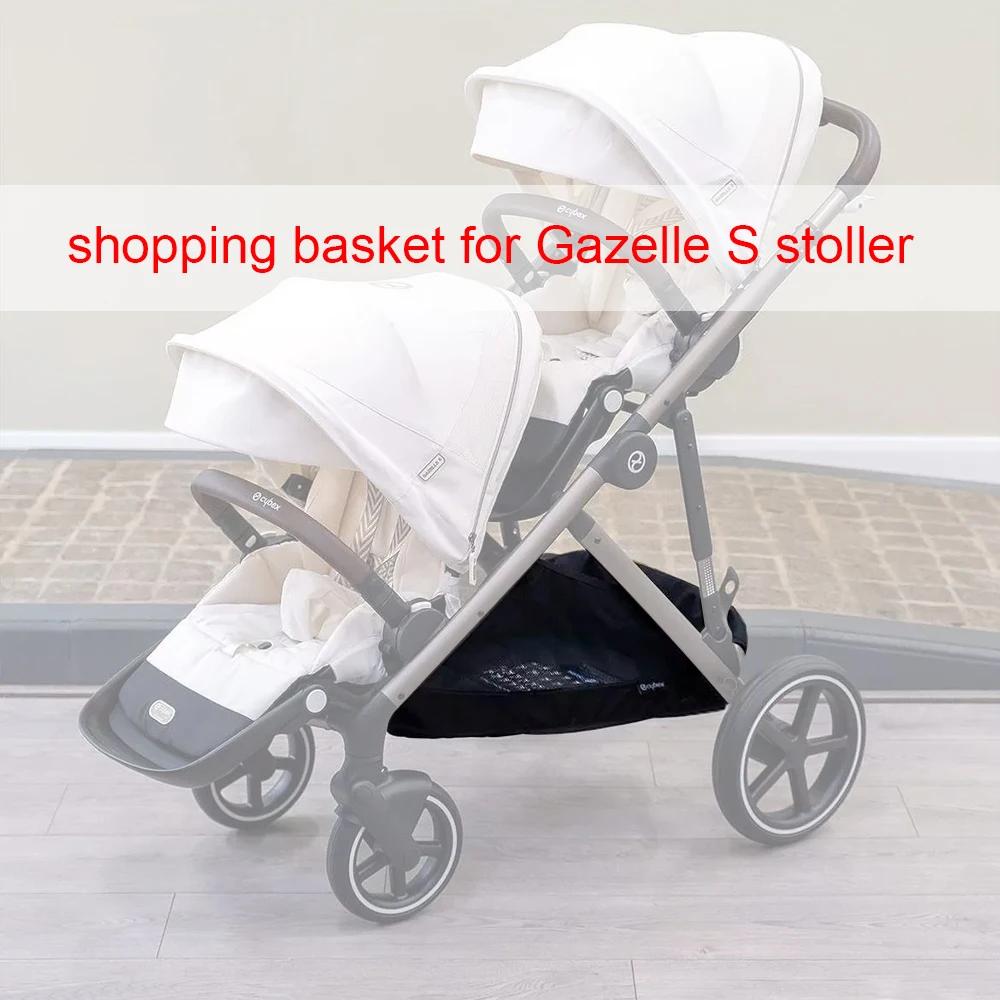 Panier de courses pour poussette, sac de rangement pour Buggy Cybex Gazelle S, capacité de garage, a