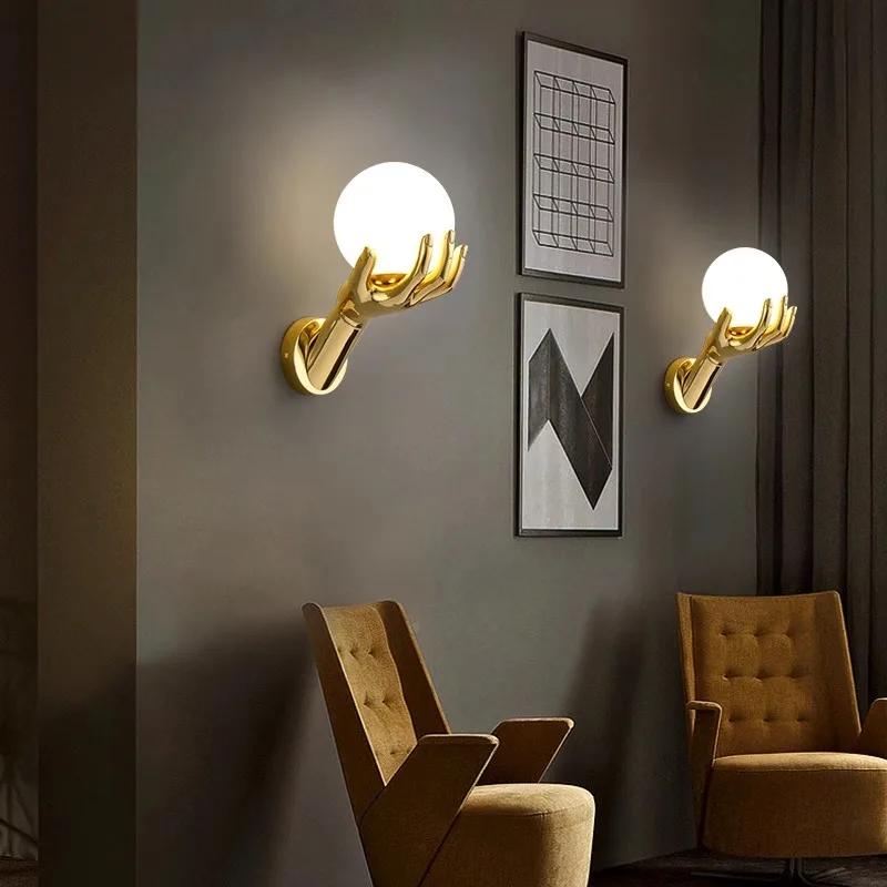 Applique murale LED d'intérieur, décoration créative pour salon, 110v 220v, couloir d'étude, appliqu