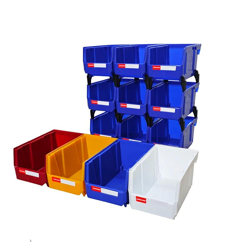 Bacs de rangement empilables en plastique, boîtes de rangement à vis, organisateur de rangement de p