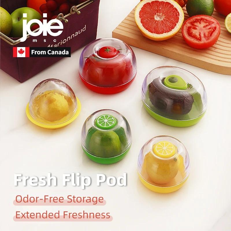 Joie boîte de rangement de Fruits créative légumes Fruits bac à légumes conteneurs oignon avocat tom