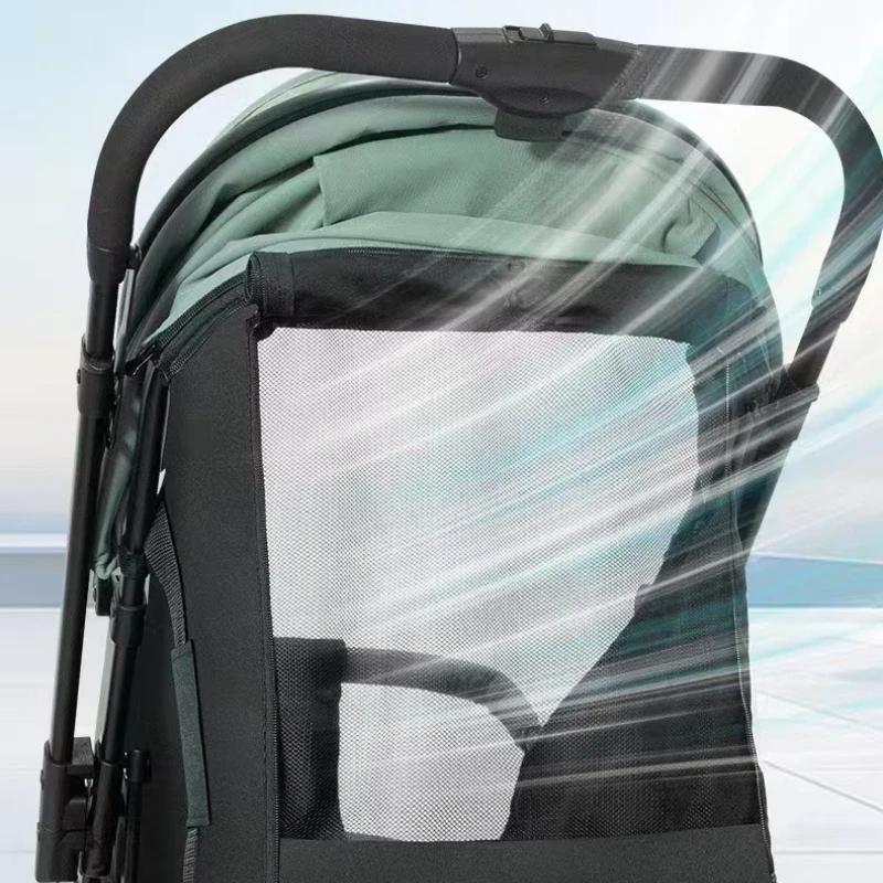2025 nouveau QQ1 bébé poussette peut s'asseoir ou poser léger pliable bidirectionnel Portable pousse
