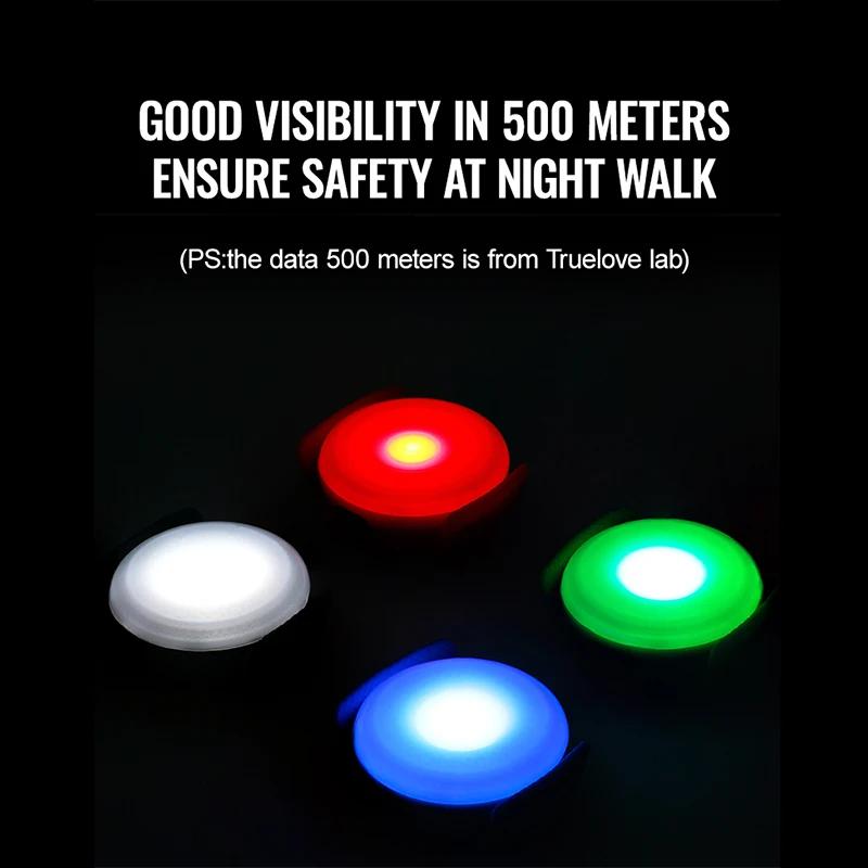 Truelove lumière LED USB Rechargeable Flash chien 3 Modes d'éclairage IP65 étanche rend vos chiens b
