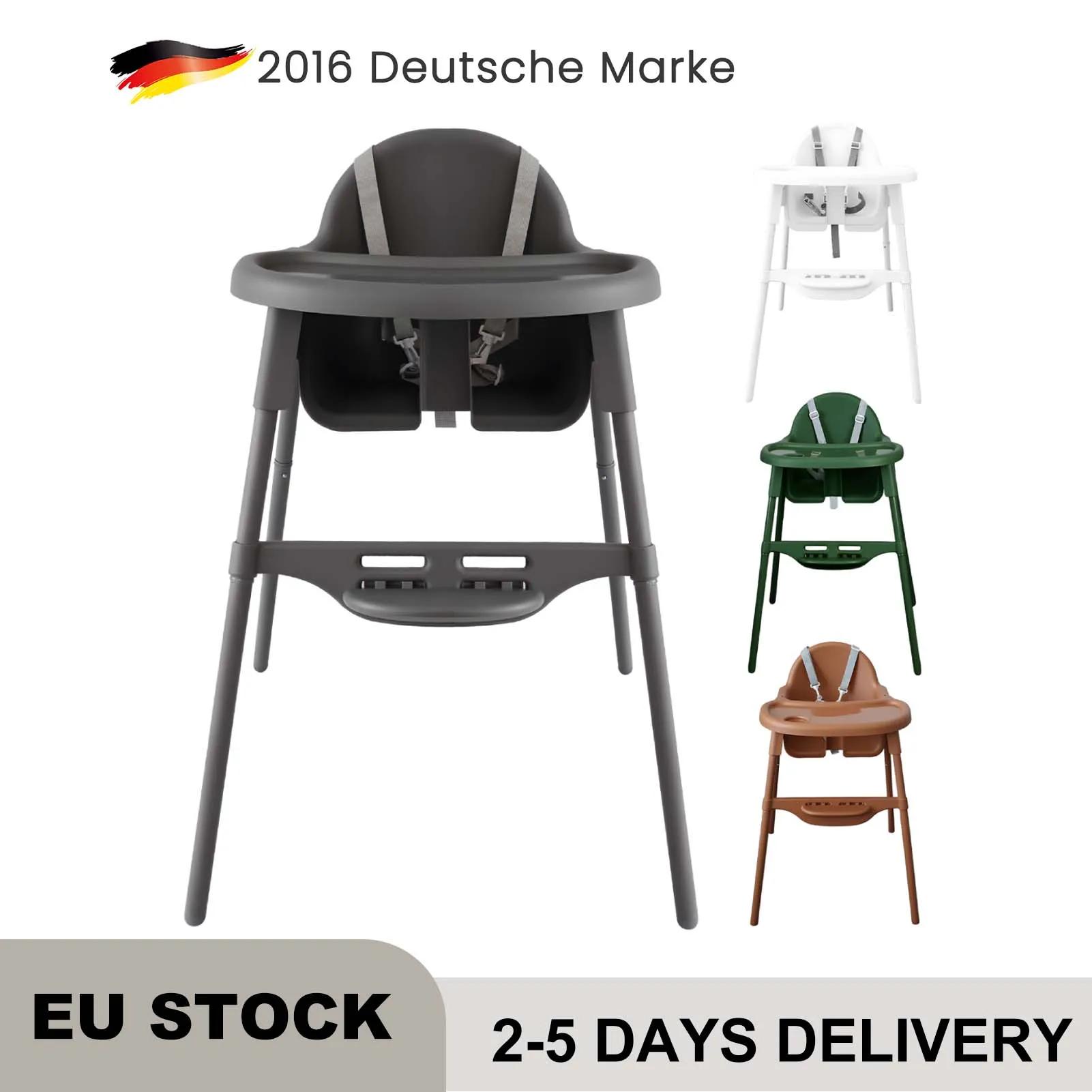 Chaise haute pour bébé Yalion (6-36 mois) avec plateau, hauteur réglable, design facile à nettoyer p